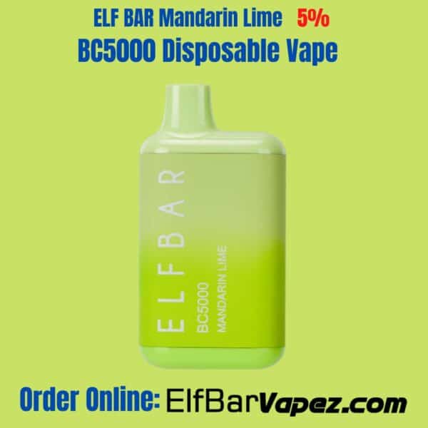 ELF BAR Mandarin Lime BC5000 Disposable Vape