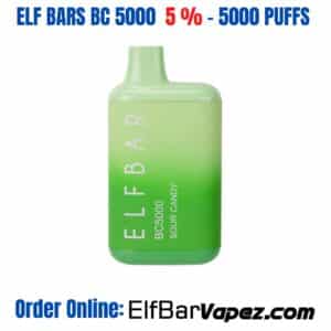 Elf Bar Vape Sour Candy BC5000 Disposable Vape