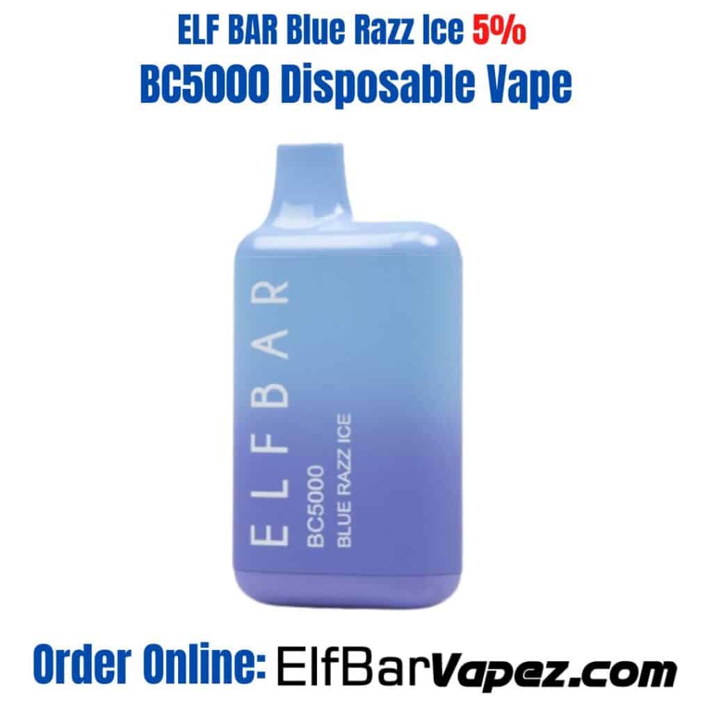 Blue Razz Ice Elf Bar Vape 5 Nic 13 99 Elf Bar Vape FastShip
