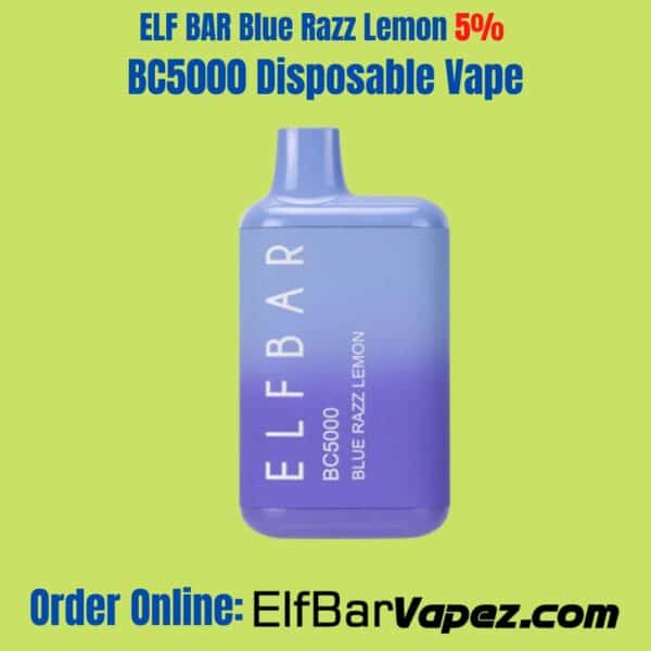 ELF BAR Blue Razz Lemon BC5000 Disposable Vape