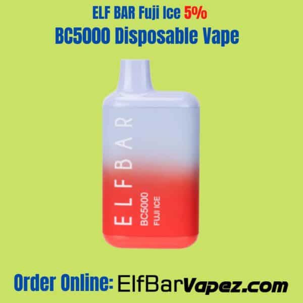ELF BAR Fuji Ice 5% BC5000 Disposable Vape