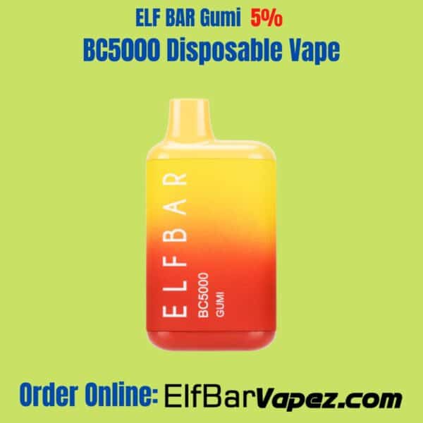 ELF BAR Gumi BC5000 Disposable Vape