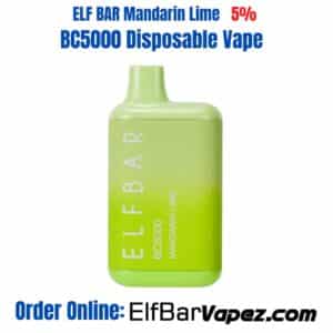 ELF BAR Mandarin Lime 5% BC5000 Disposable Vape