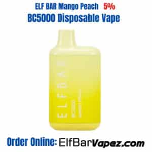 ELF BAR Mango Peach BC5000 Disposable Vape