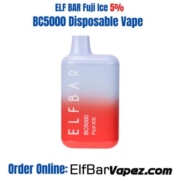 Fuji Ice ELF BAR BC5000 Disposable Vape