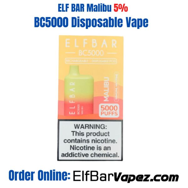 Malibu ELF BAR BC5000 Disposable Vape