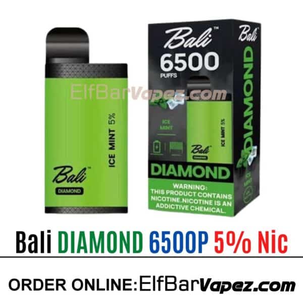 Bali DIAMOND Disposable Vape - Ice Mint