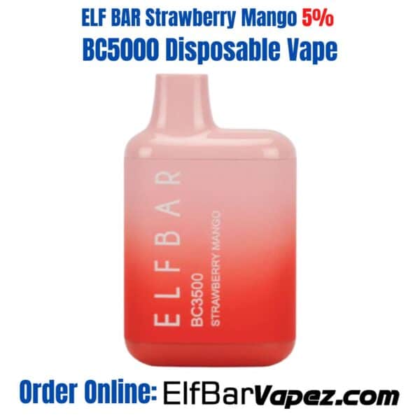ELF BAR Strawberry Mango BC5000 Disposable Vape
