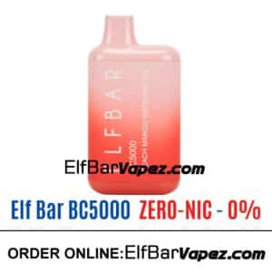 Elf Bar BC5000 ZERO - Peach Mango Watermelon