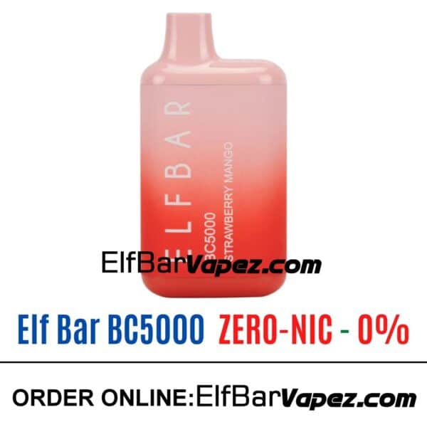 Elf Bar BC5000 ZERO - Strawberry Mango