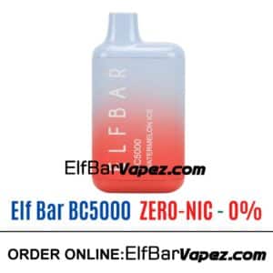Elf Bar BC5000 ZERO - Watermelon Ice