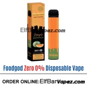 Foodgod Zero 0% Disposable Vape - Orangelo Watermelon