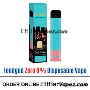 Foodgod Zero 0% Disposable Vape - Party