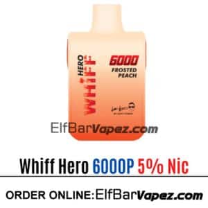 Frosted Peach - Whiff Hero Vape