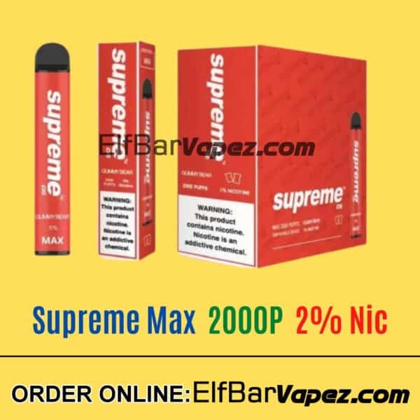 Gummy bear - Supreme Max 2% Vape
