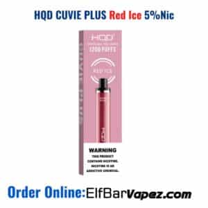HQD CUVIE PLUS Red Ice 5%Nic