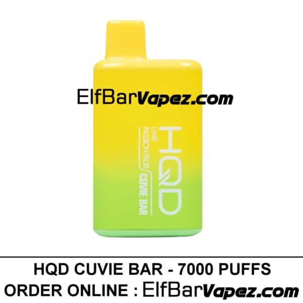 HQD Cuvie Bar Lime Passion Fruit