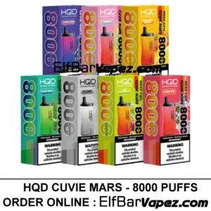 HQD Cuvie Mars Flavors