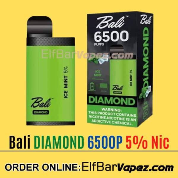 Ice Mint - Bali DIAMOND Vape 6500