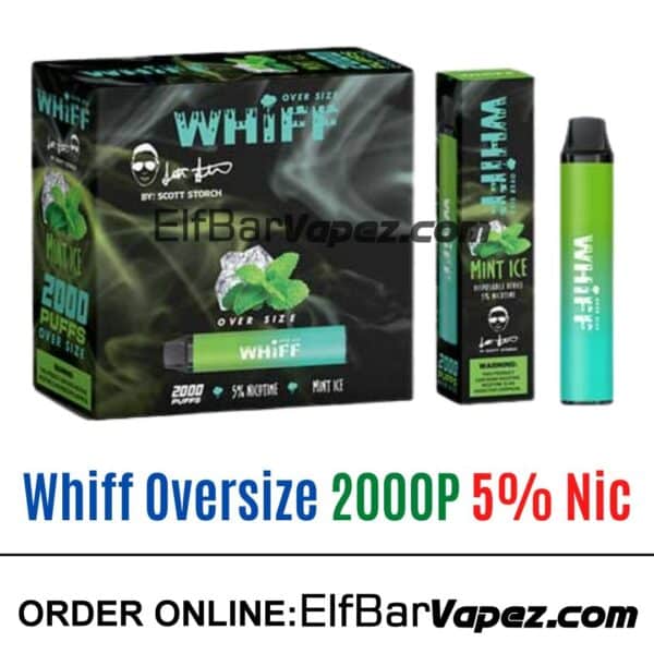 Mint Ice - Whiff Disposable Vape