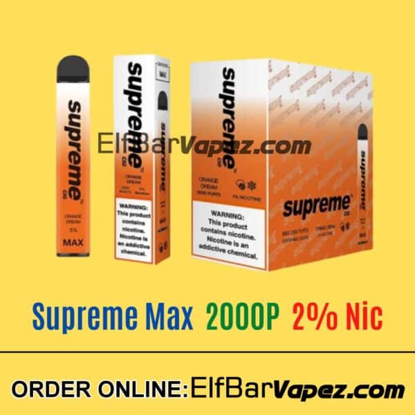 Orange dream - Supreme Max 2% Vape