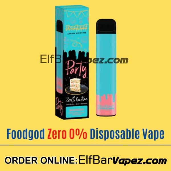Party - Foodgod Zero 0% Disposable Vape