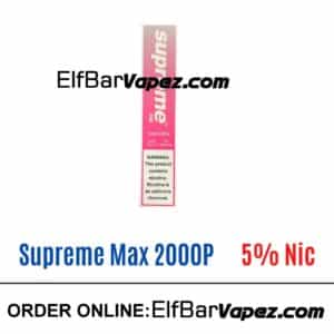 Supreme Max 5% Vape - Unicorn