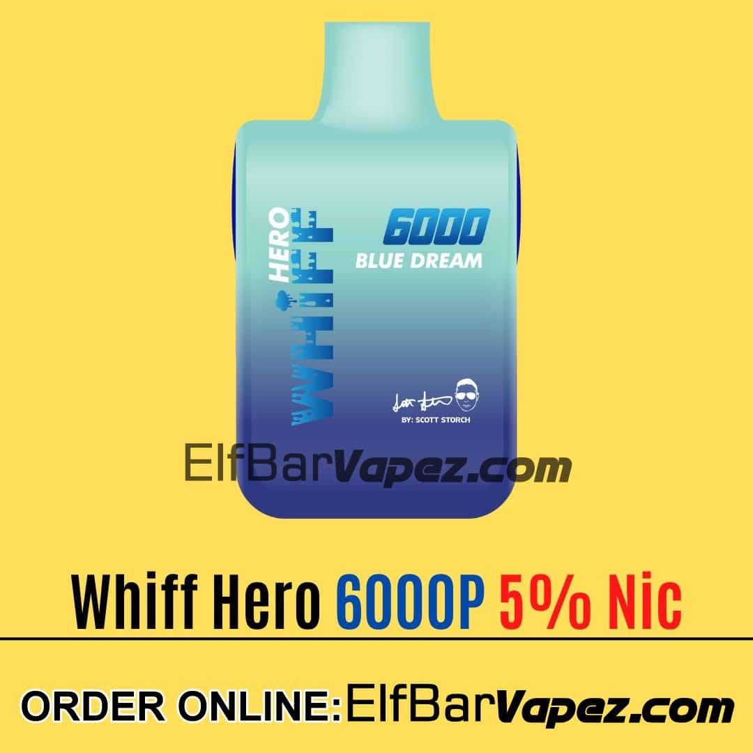 Whiff Hero Disposable Vape - Blue Dream