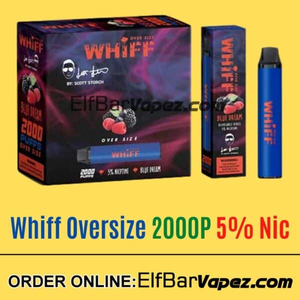 Whiff OverSize Vape - Blue Dream