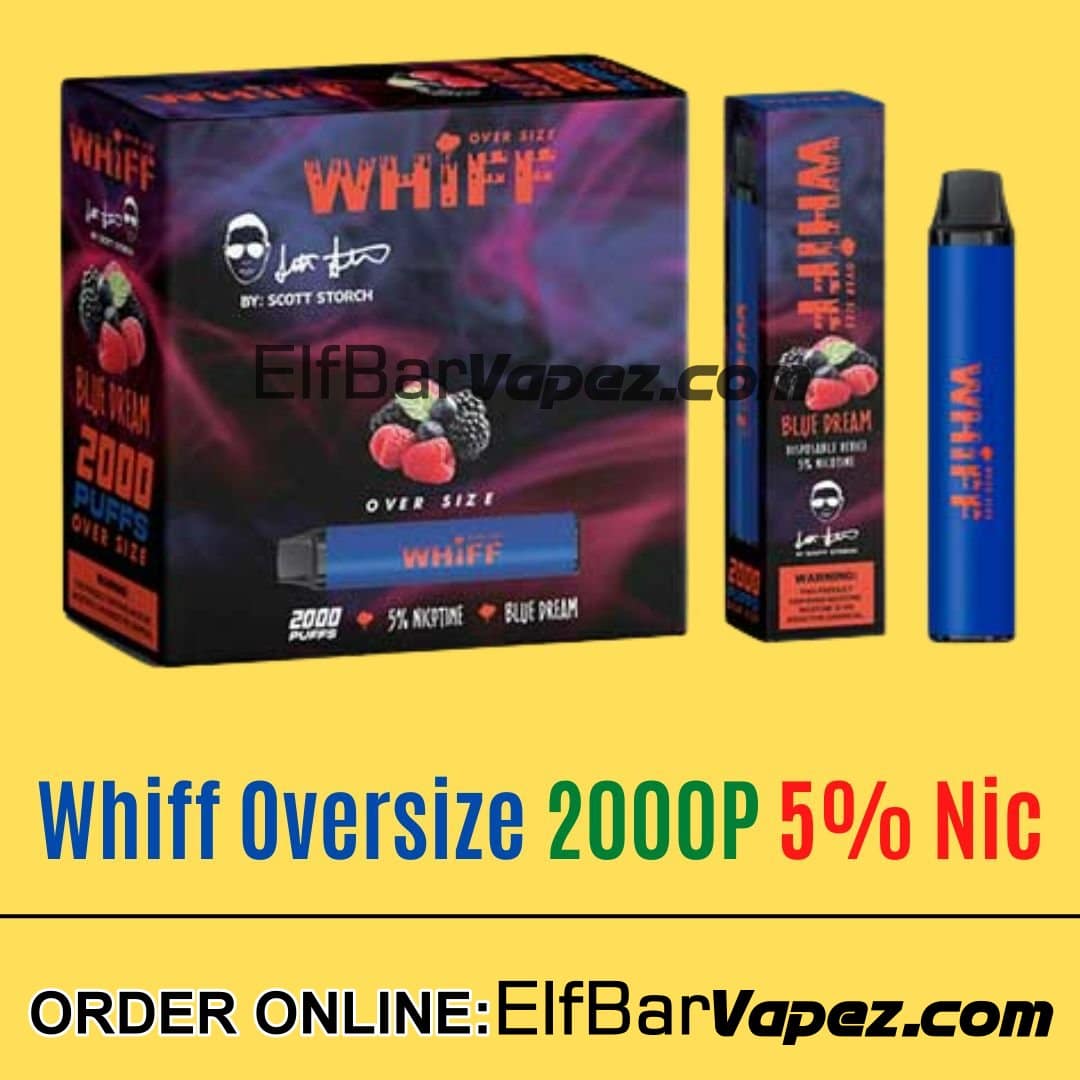 Whiff OverSize Vape - Blue Dream