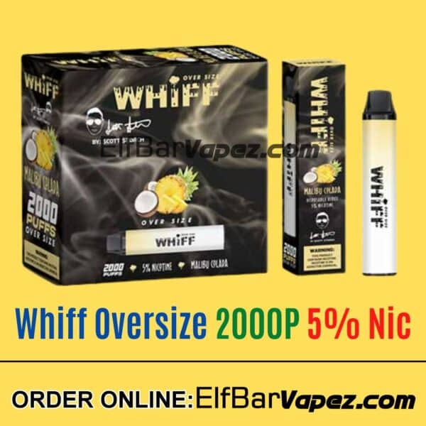 Whiff OverSize Vape - Malibu Colada
