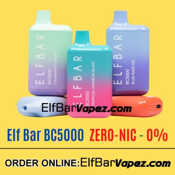 elf bar bc5000 zero nicotine