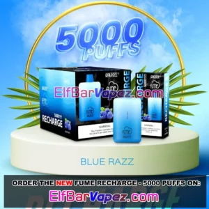 Blue Razz Fume Recharge Disposable Vape