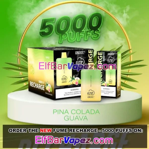 Fume Recharge 5000 Puffs - Pina Colada Guava