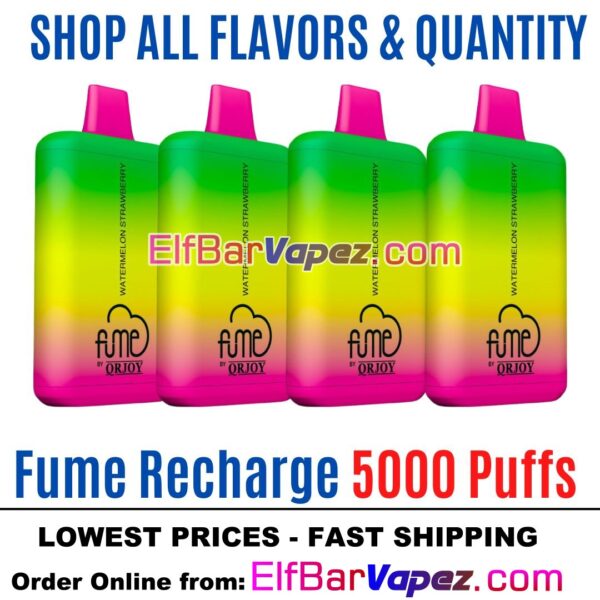 Fume Recharge - New 5000P Disposable vape