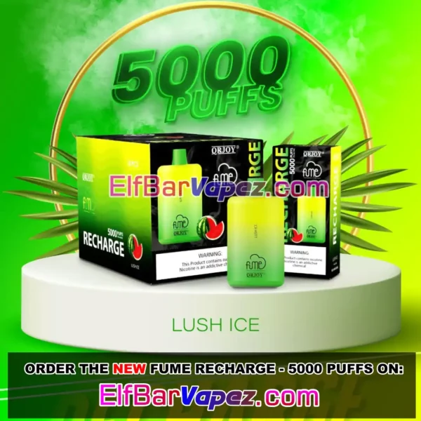 Lush Ice Fume Recharge Disposable Vape